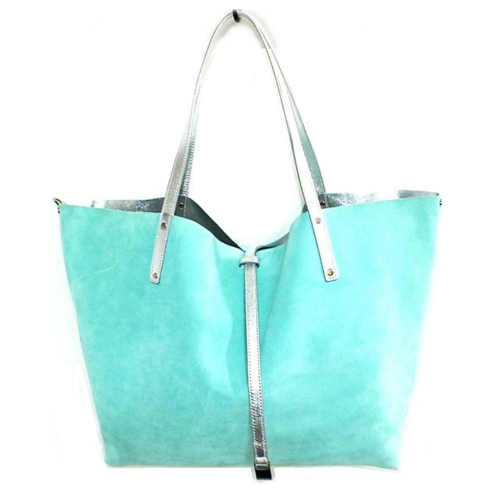 Tiffany & Co Suede Tote Bag